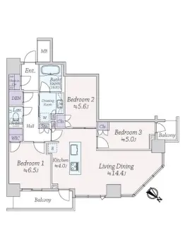 リヴァリエＣ棟