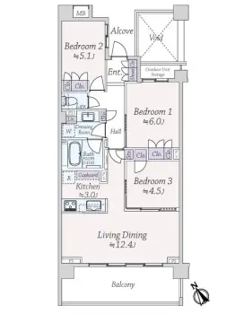 サンクタス武蔵野関前