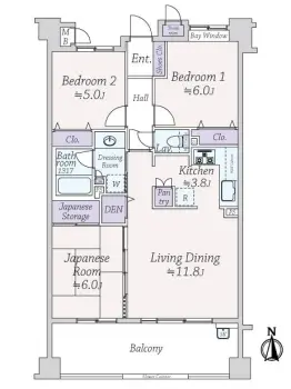 レーベンハイム亀戸アークプロット