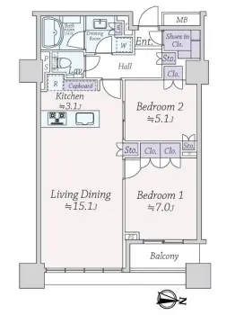 ザ　湾岸タワー　レックスガーデン
