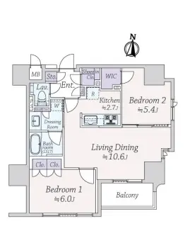 ジオ西新宿ツインレジデンス　ウエスト棟