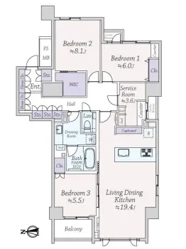 セントラルレジデンス外苑西通り