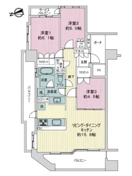 シティハウス愛宕橋ステーションコート