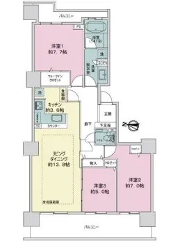 クリーンリバーフィネス元町グランスクエア　ウエストコート