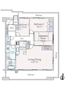 パークホームズ福島エルグレース