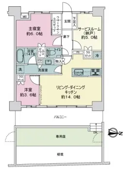アールブラン武蔵新城