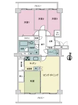 ヴィルヌーブ南越谷Ａ棟