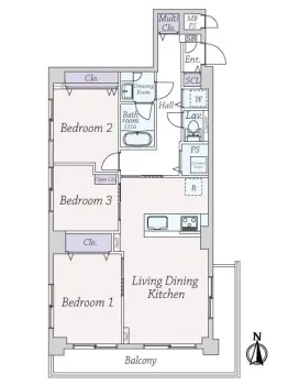 マンション東陽