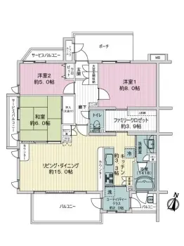ヒューマンスクエア武蔵浦和ツイン　ウェストコート