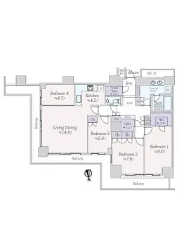 Ｗ　Ｃｏｍｆｏｒｔ　Ｔｏｗｅｒｓ　ＷＥＳＴ