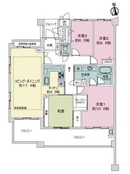 フォレストレイクひばりが丘　Ｍ棟