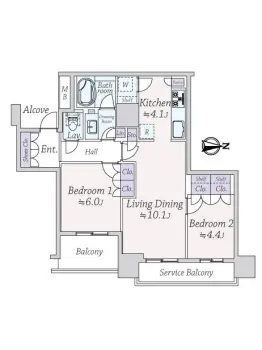 レジデンスタワー上本町