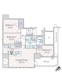 パークホームズ西葛西ブライトフォート