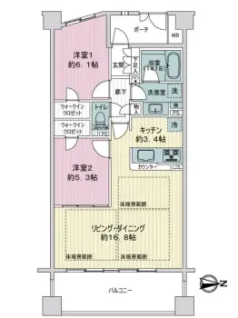 クレアシティ広瀬川