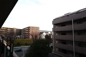 南西バルコニーからの眺望（南西方向を望む）