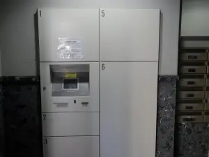 不在時にも荷物の受け取りが可能な宅配ボックス