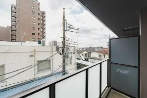 バルコニーからの眺望（永続的に保証されるものではございません。気候等によって変わる場合があります。）
