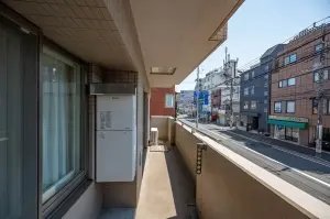 南西側バルコニー