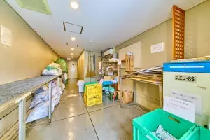 ゴミ置場　24時間ゴミ出し可能