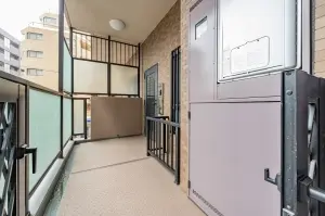 玄関ポーチのある住戸