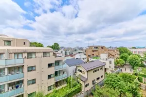バルコニーからの眺望（眺望は永続的に保証されるものではございません）