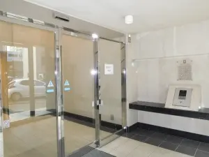 オートロックのある風除室