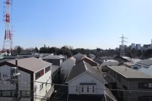 バルコニーからの眺め（南東側）（眺望は永続的に保証されるものではありません）