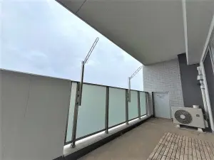 南東向きバルコニー