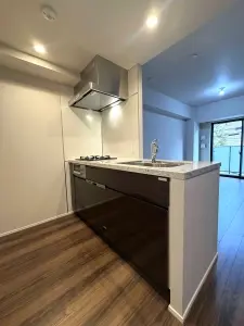 リビングの様子を見ながら家事ができる対面式キッチン