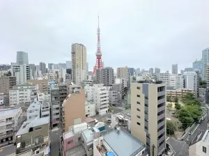 バルコニーからの眺望。眺望は永続的に保証されるものではありません。