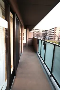 20.27平米のバルコニー