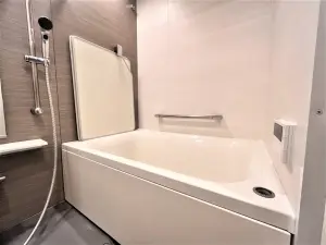 雨の日でも安心な浴室乾燥機付き浴室