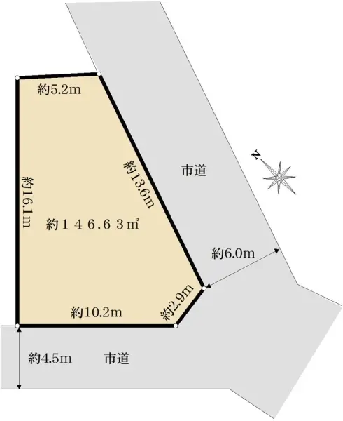 流山市平方／土地