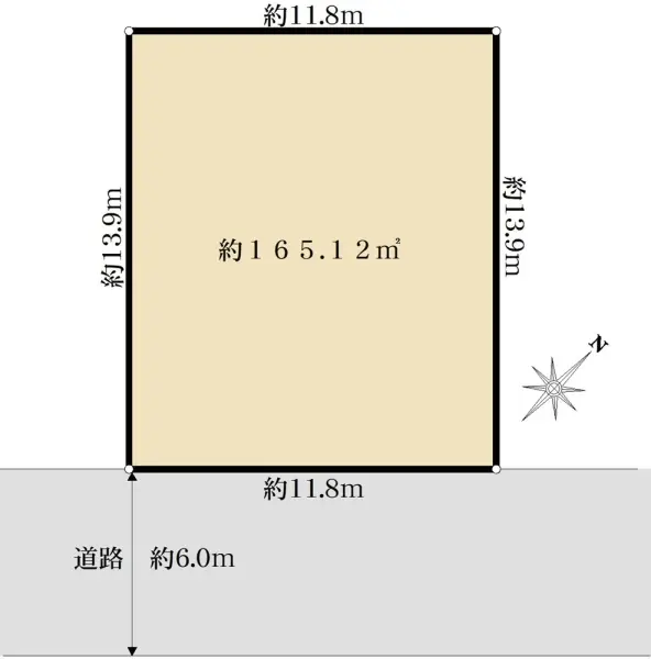 流山市宮園2丁目／土地