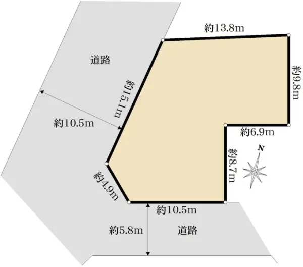 千葉市中央区都町6丁目　土地