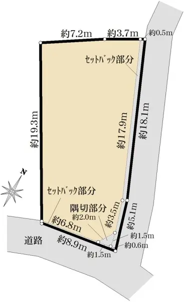 横浜市港北区篠原北一丁目売地