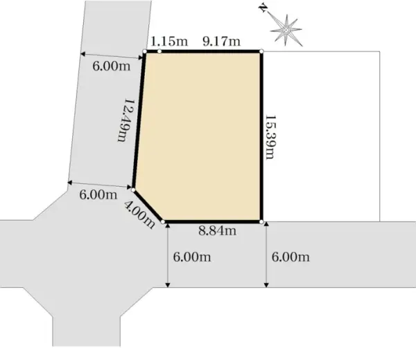 町田市能ヶ谷4丁目　土地