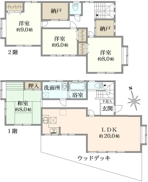 南区六ツ川1丁目　戸建