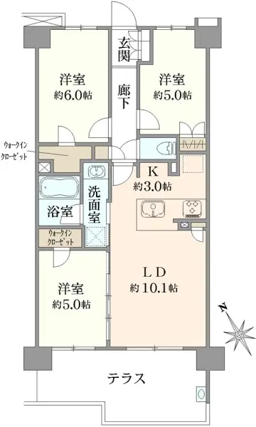 サンクレイドル調布多摩川