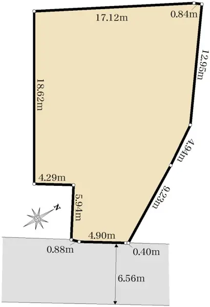 鎌倉市鎌倉山1丁目　古家付き土地