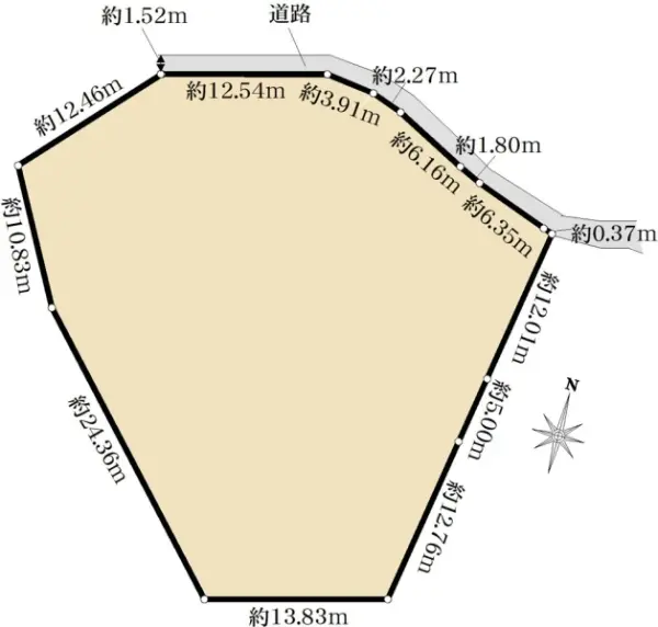 鎌倉市御成町　土地