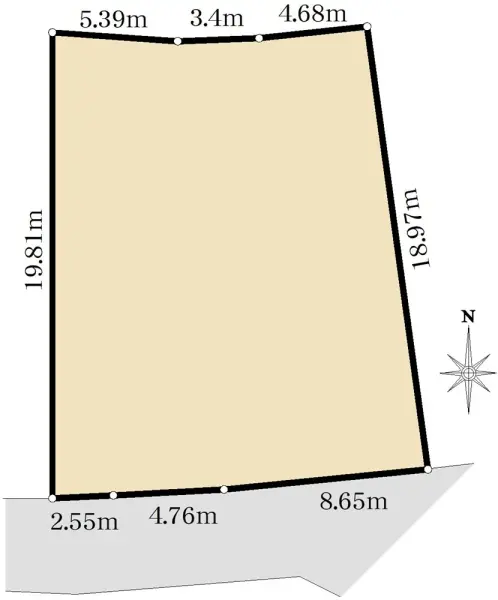 鎌倉市梶原3丁目　土地