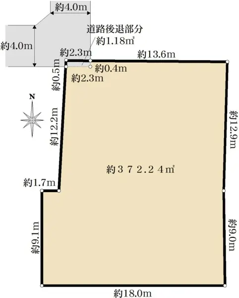 練馬区桜台4丁目　売地