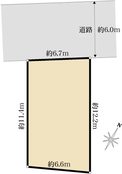 中野区江原町1丁目　売地