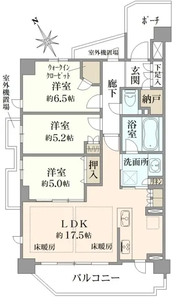 プラウド氷川台