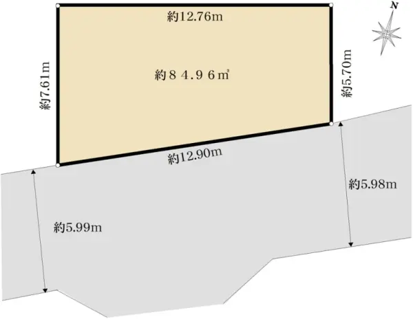 川口市本前川2丁目　土地