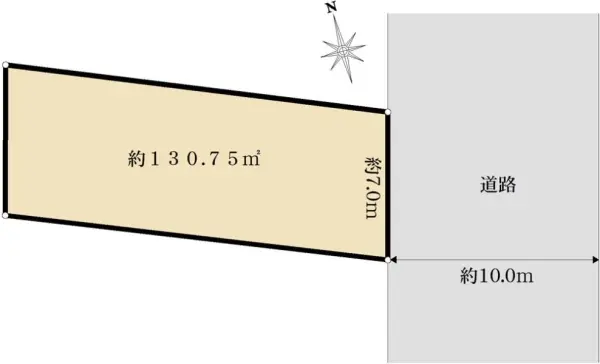 府中市北山町二丁目　　土地