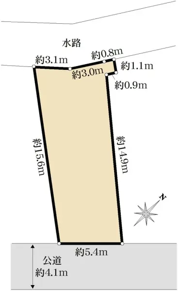 板橋区赤塚1丁目　売地