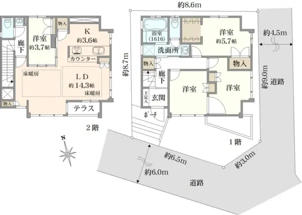 板橋区徳丸8丁目　中古戸建