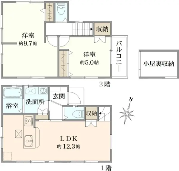 小平市小川町2丁目　住宅